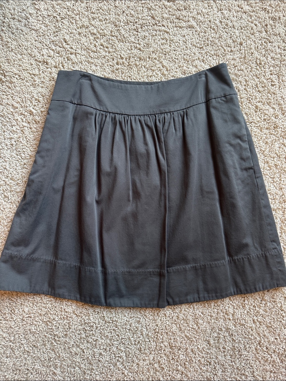 LOFT Classic Gray A-Line Women's Skirt